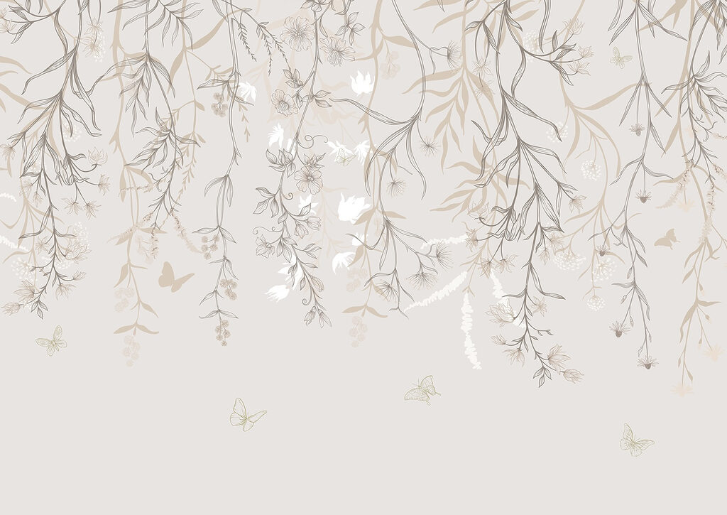 Fluturi printre ramuri — design complet