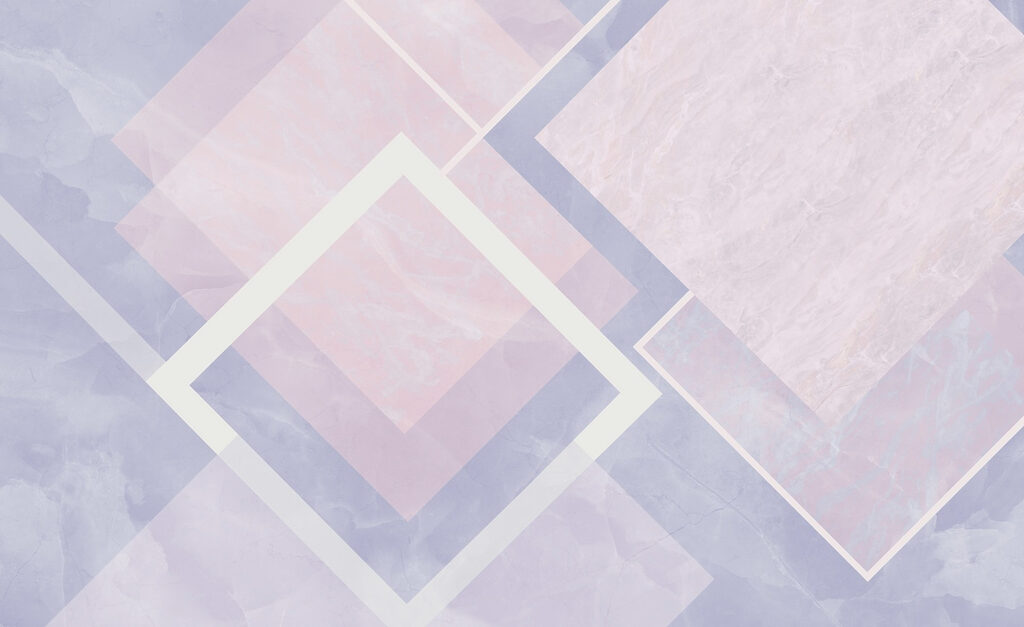 Romburi albe pe culori — design complet