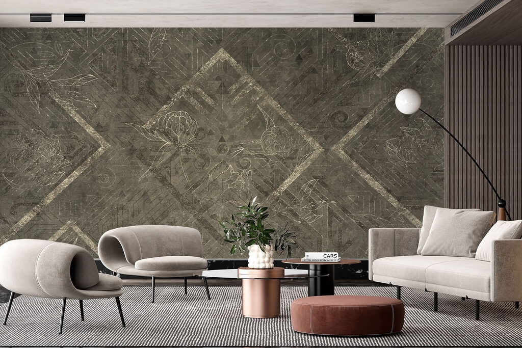 Pătrate cu ornamente — interior 1
