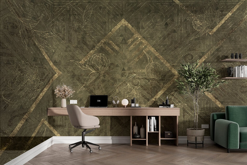Pătrate cu ornamente — interior 2