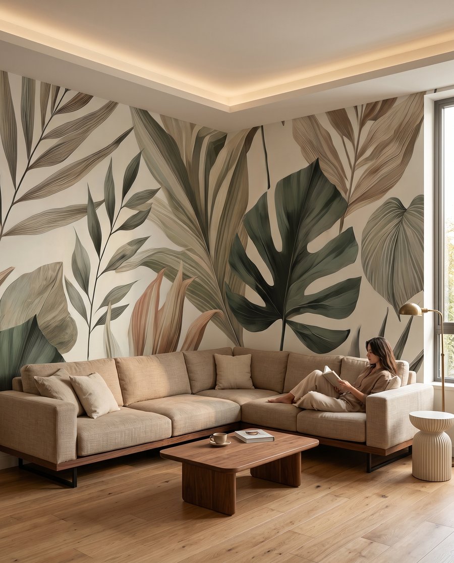 Frunze tropicale naturale — interior 5