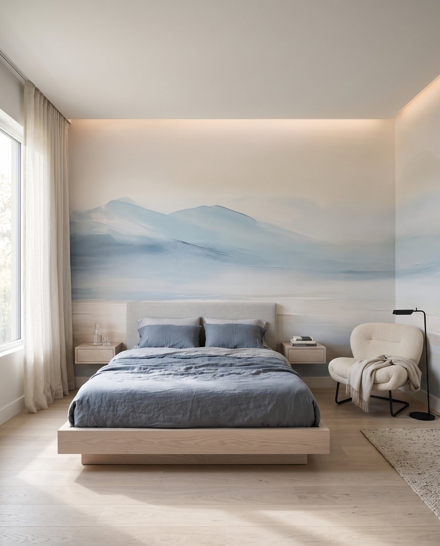 Apă sub orizont pastel — interior 2