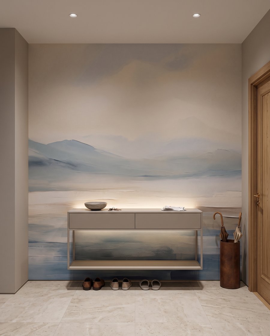 Apă sub orizont pastel — interior 5