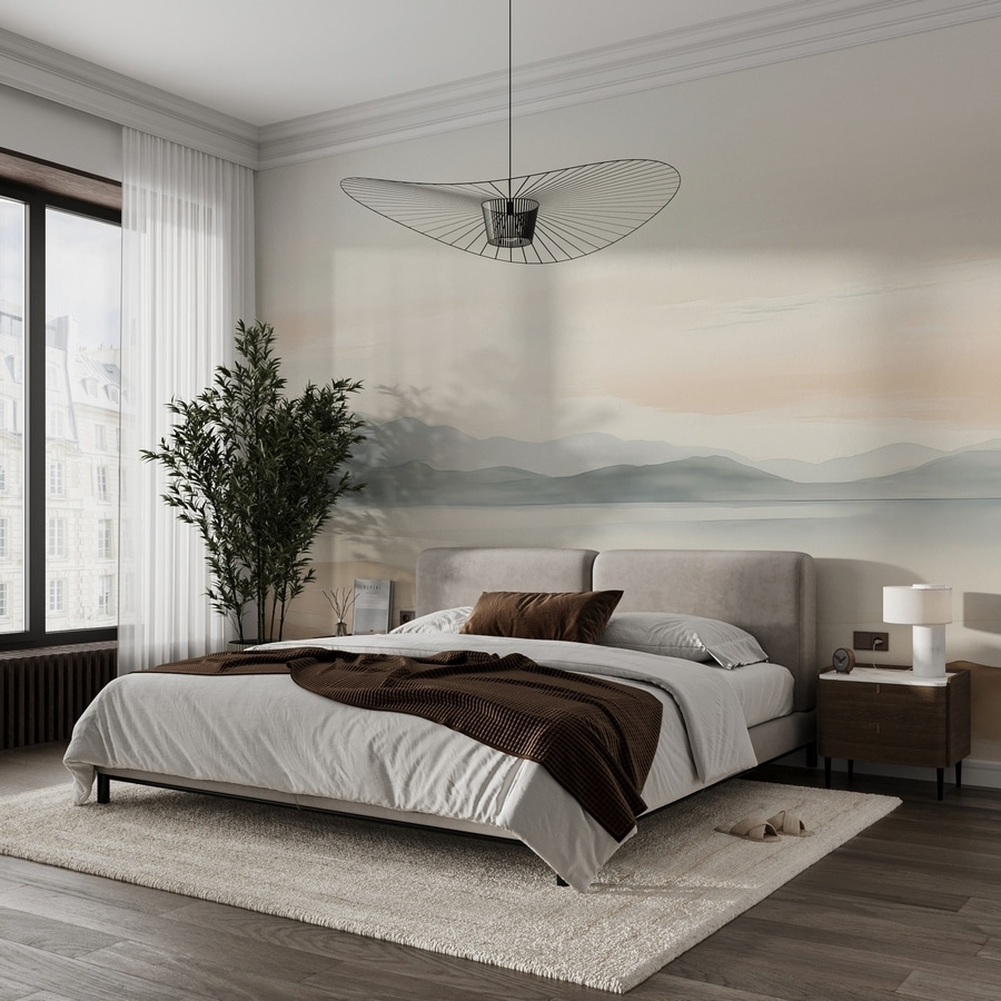Lac între dealuri — interior 1