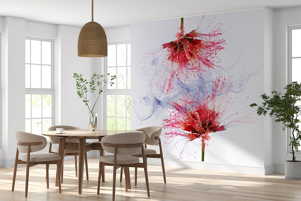 Flori în cerneală — interior 1
