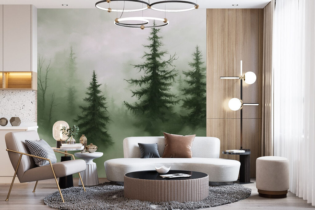Pini întunecați în ceață — interior 4