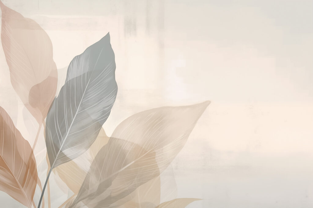 Frunze pale peste dungi — design complet