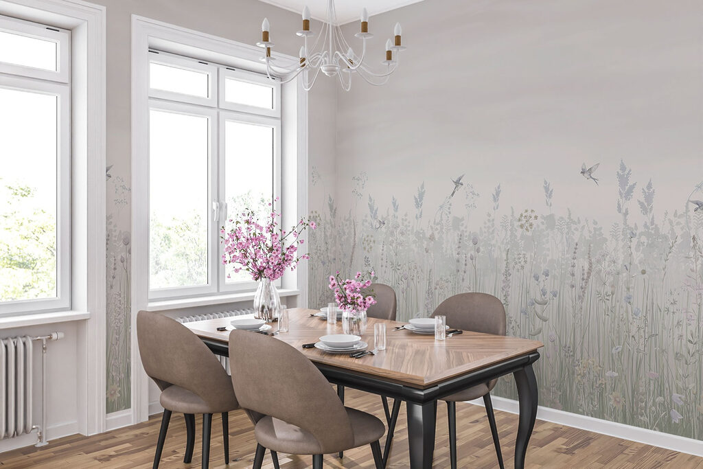 Păsărele deasupra pajiștii — interior 5