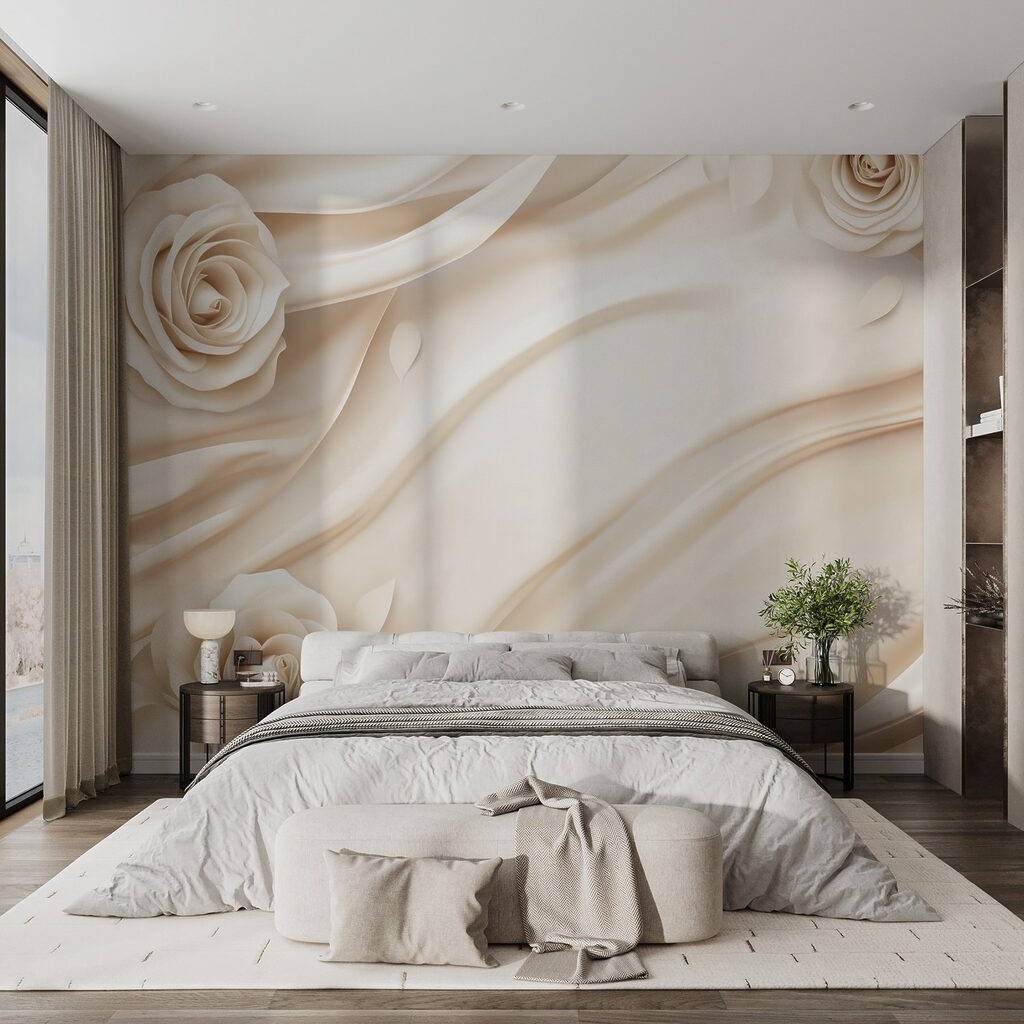 Trandafiri pe valuri albe — interior 2