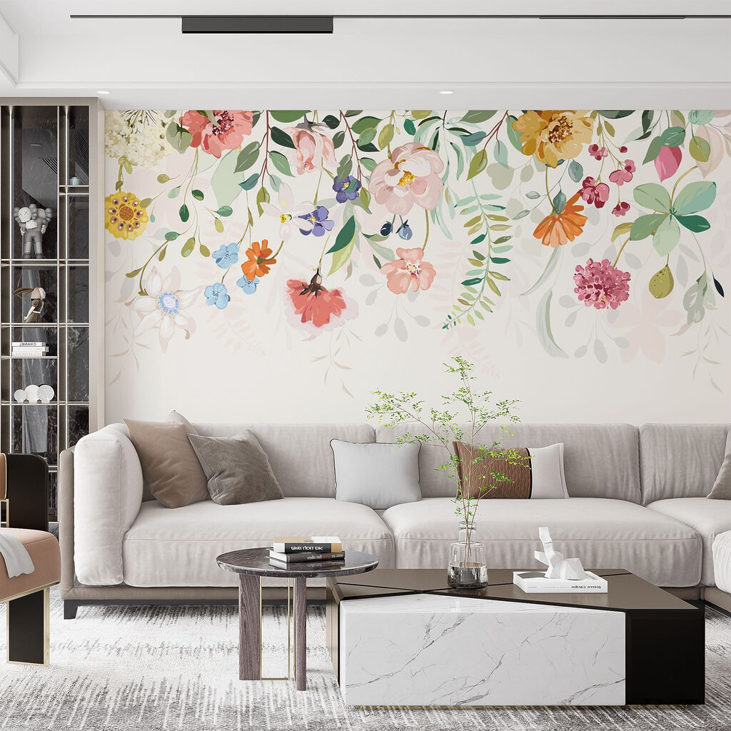 Flori colorate coboară — interior 2