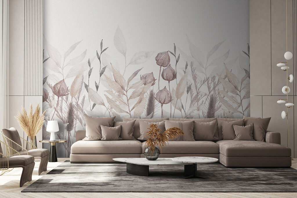 Ramuri cu muguri roz — interior 2