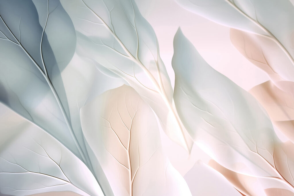 Frunze pale luminoase — design complet