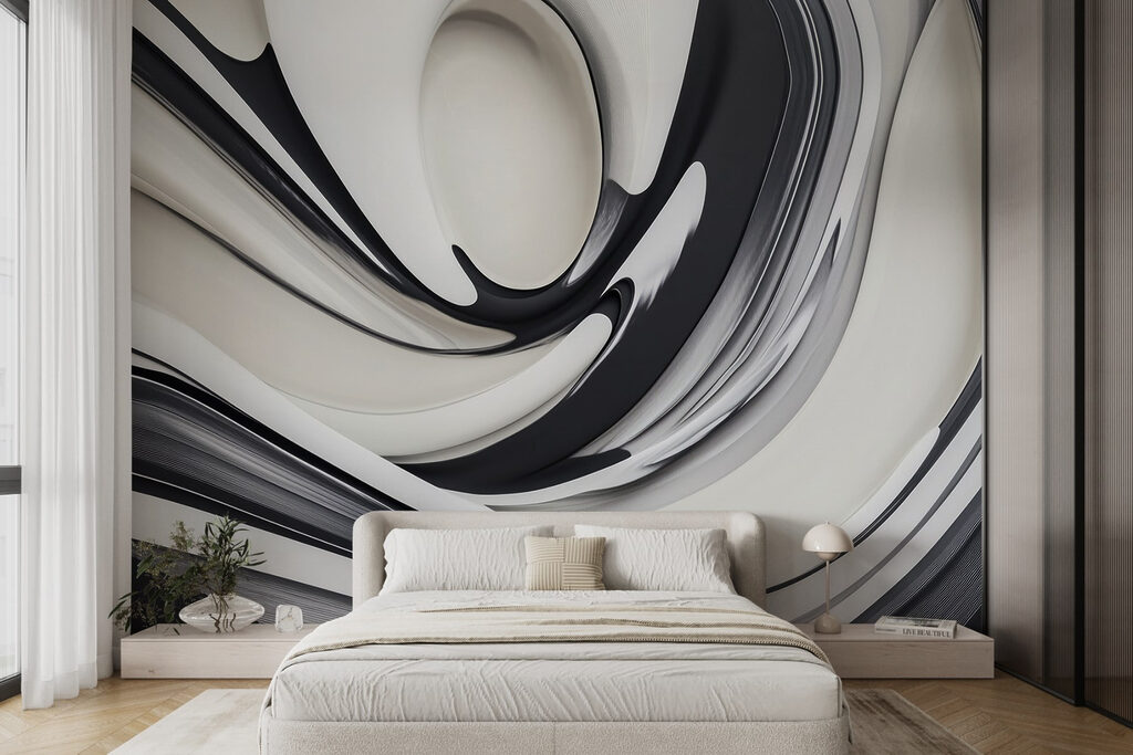 Panglici alb-negru — interior 1