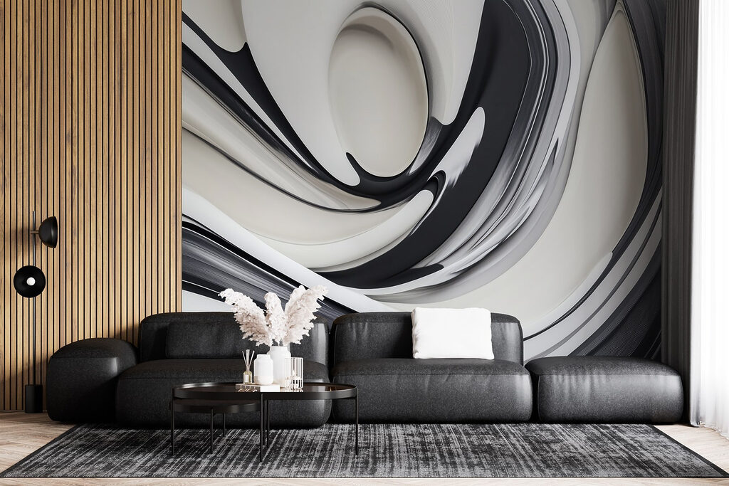 Panglici alb-negru — interior 4