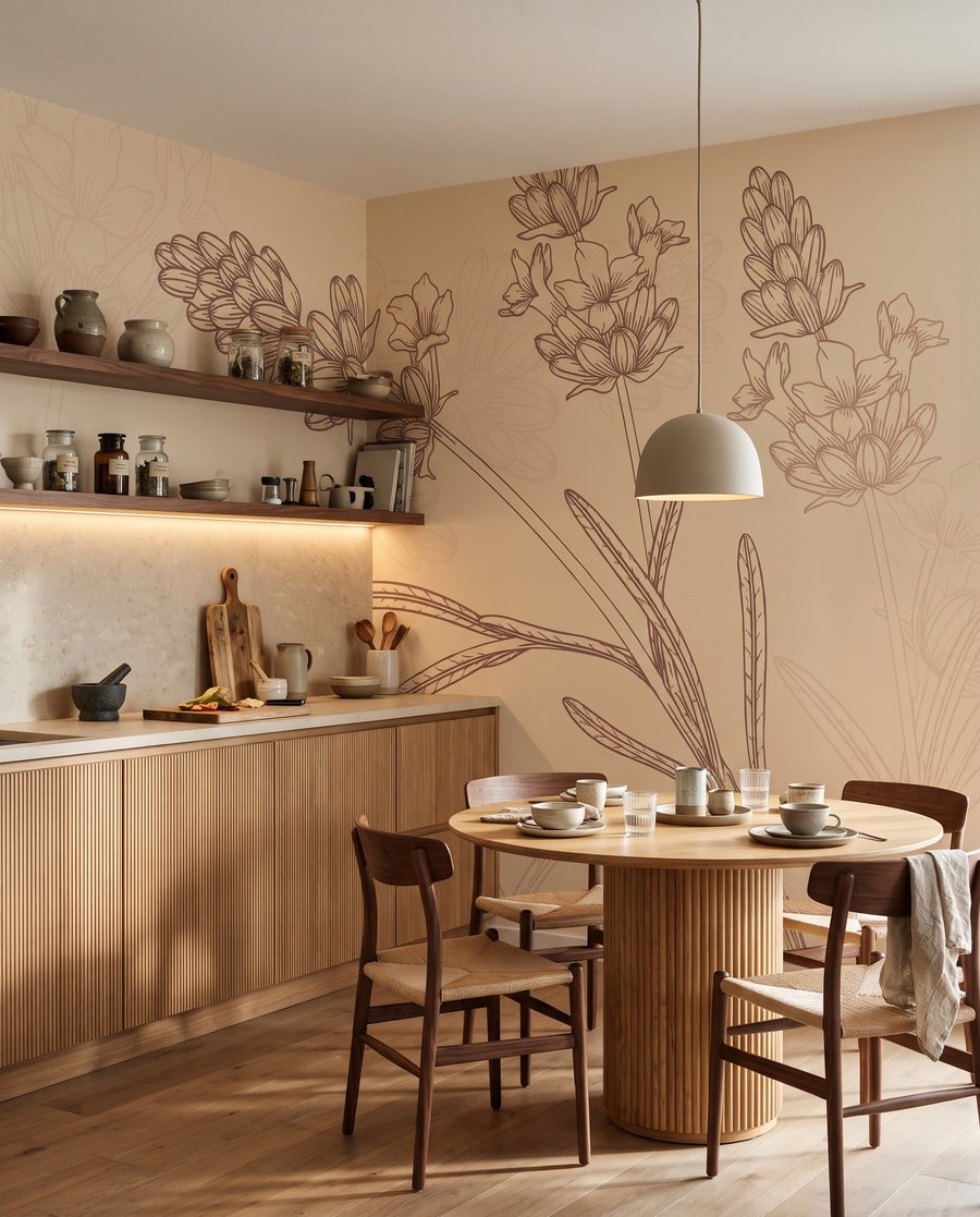 Ciorchini de flori fine — interior 1