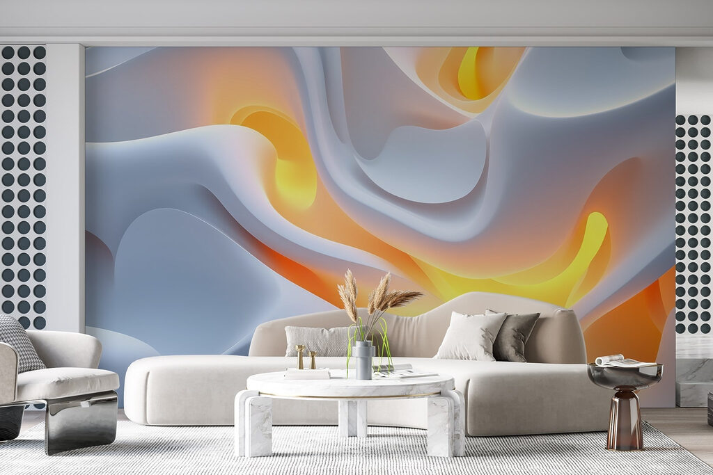 Lumină caldă în alb — interior 3