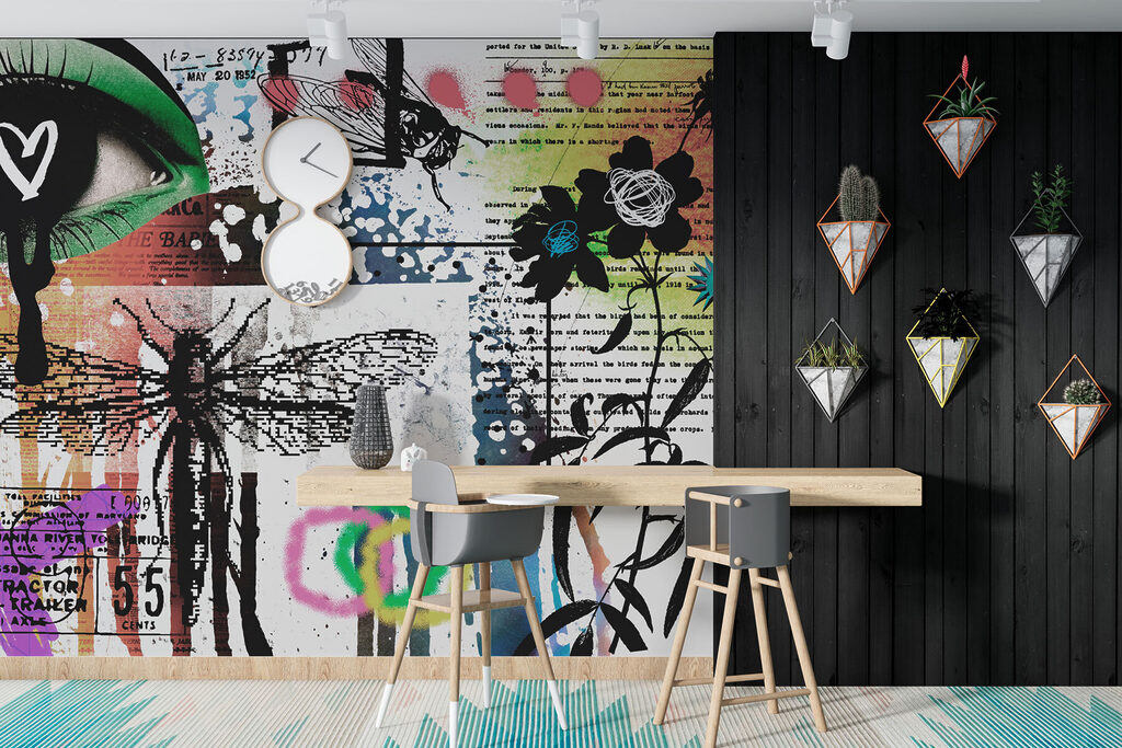 Ochi printre pete colorate — interior 3