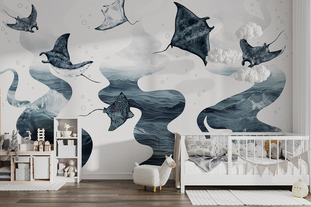 Raie deasupra valurilor — interior 4