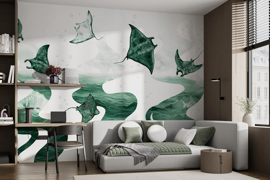 Raie deasupra valurilor — interior 1