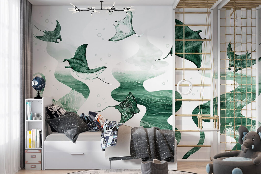 Raie deasupra valurilor — interior 4