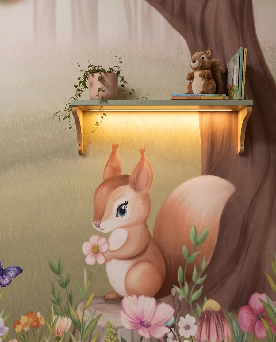 Unicorni sub flori roz — interior 4