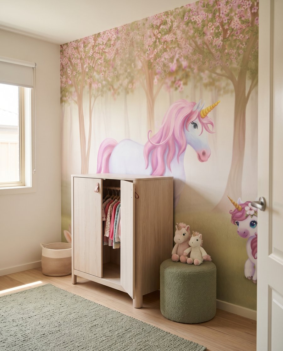 Unicorni sub flori roz — interior 6