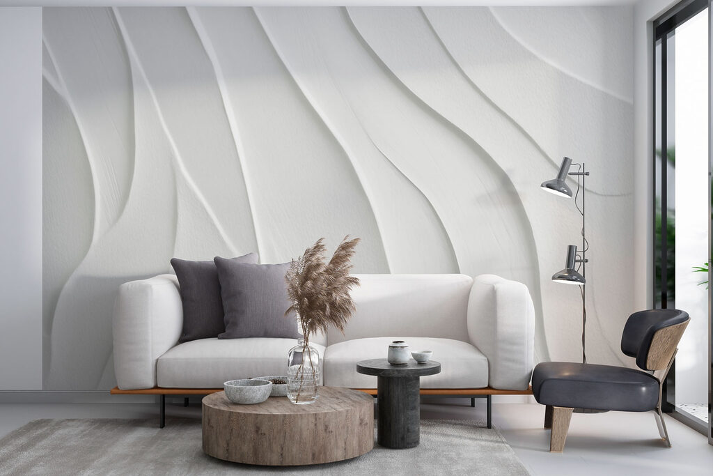 Linii albe curgătoare — interior 2