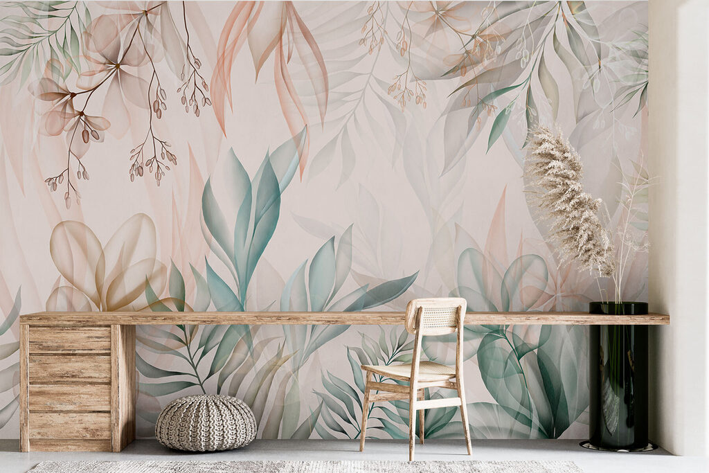 Ramuri în tonuri pastelate — interior 4