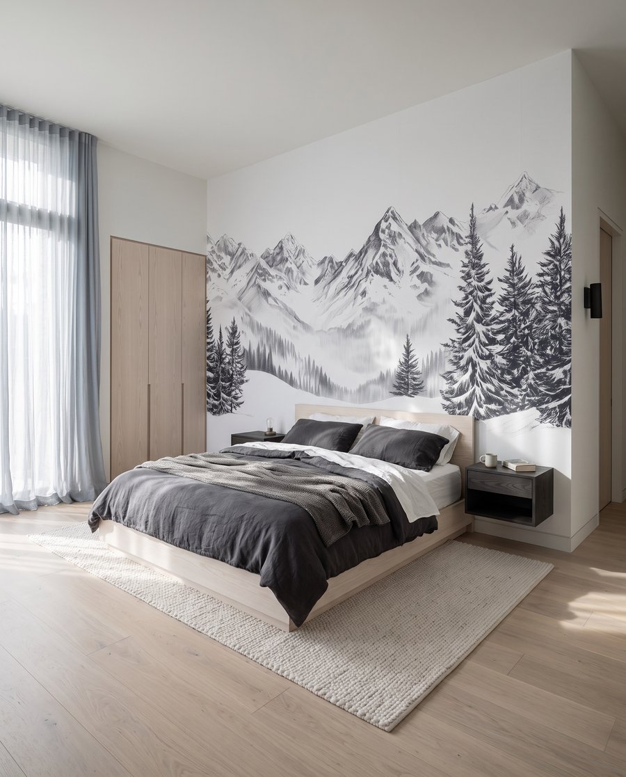 Creastă de munte — interior 2