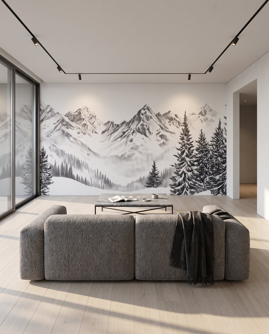 Creastă de munte — interior 4