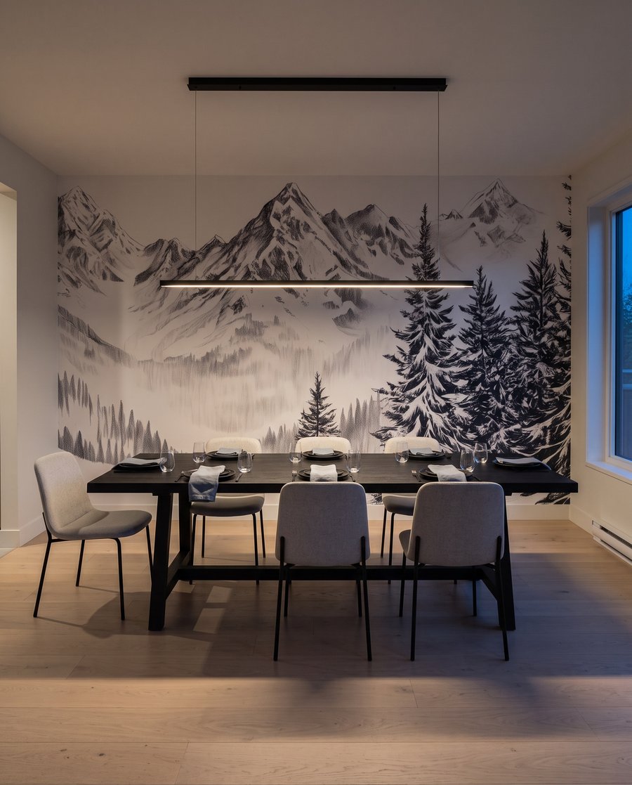 Creastă de munte — interior 5