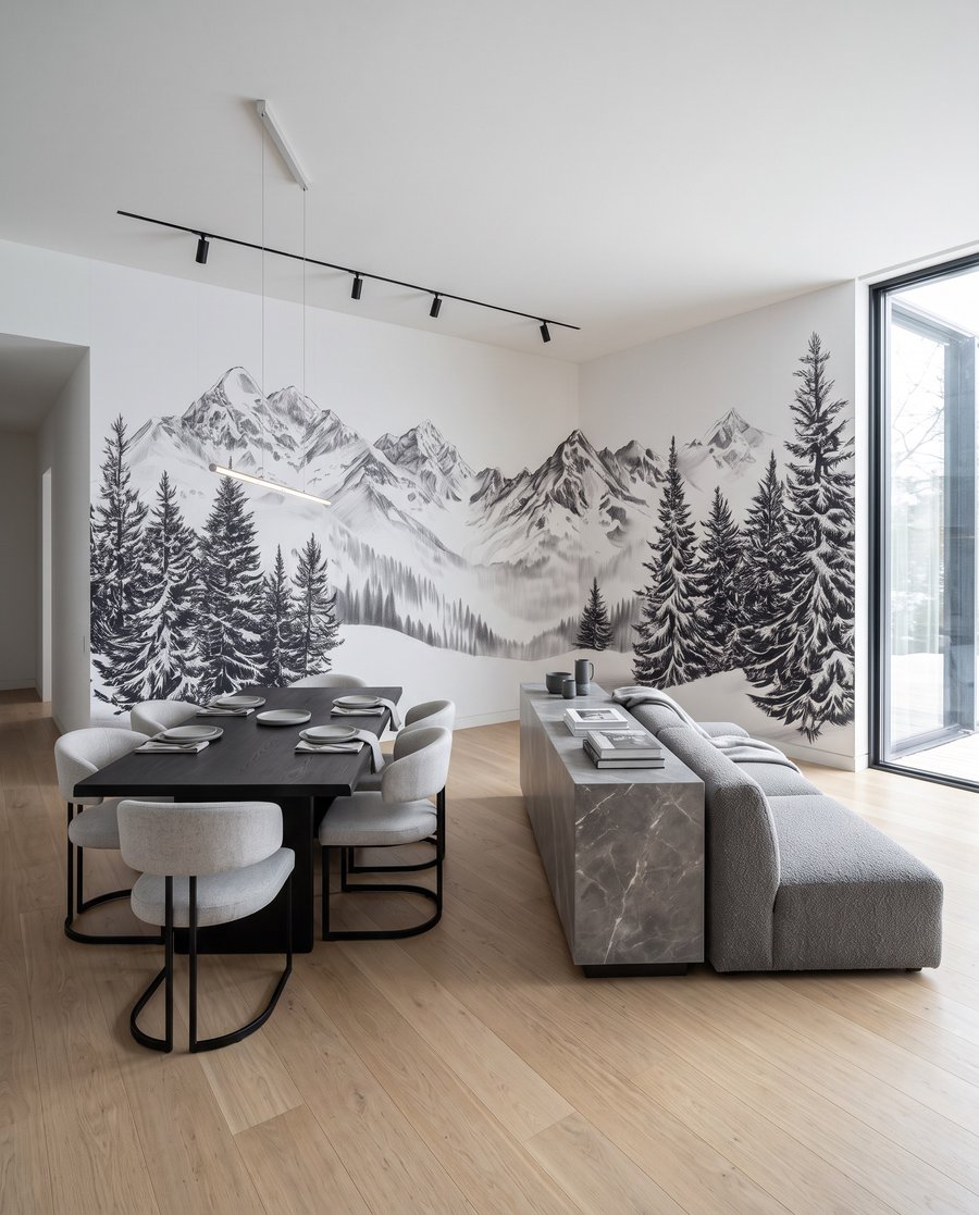 Creastă de munte — interior 6