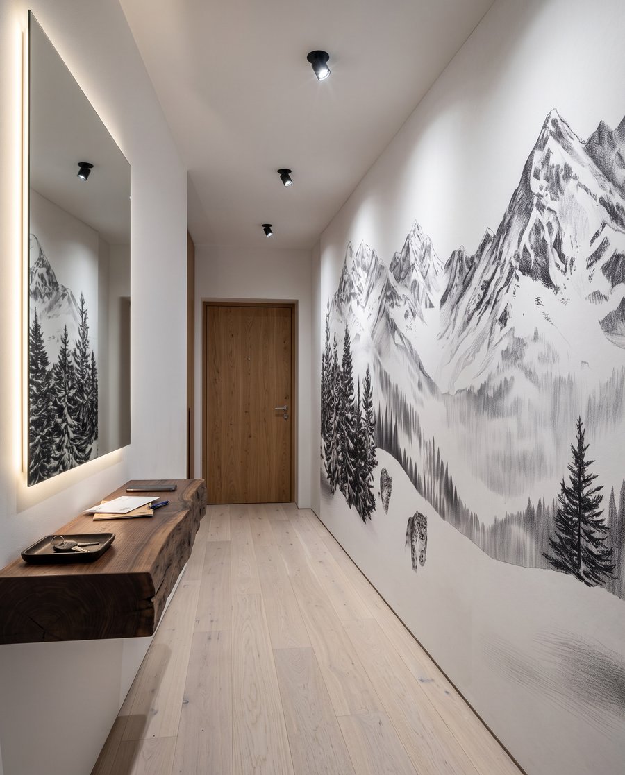 Păsări peste vârfuri albe — interior 4