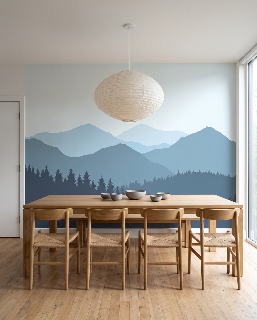 Siluete de munte — interior 9
