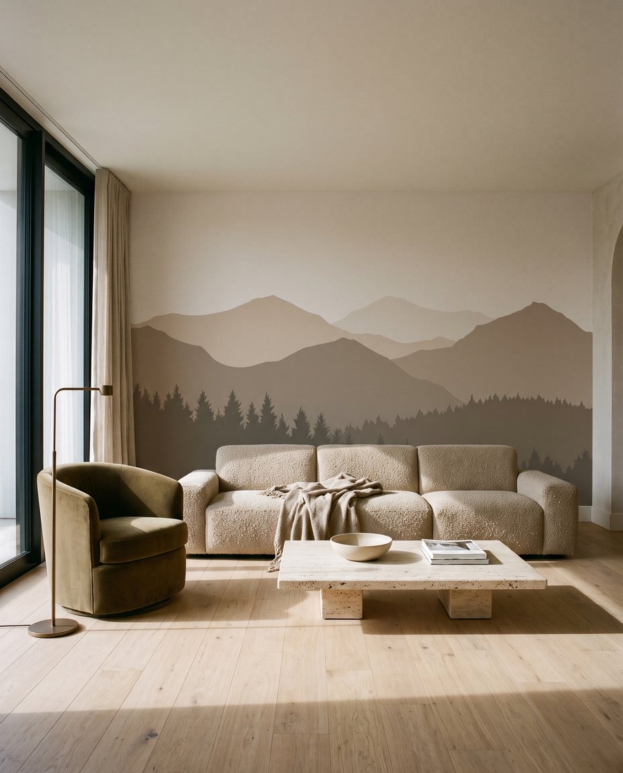 Siluete de munte — interior 3