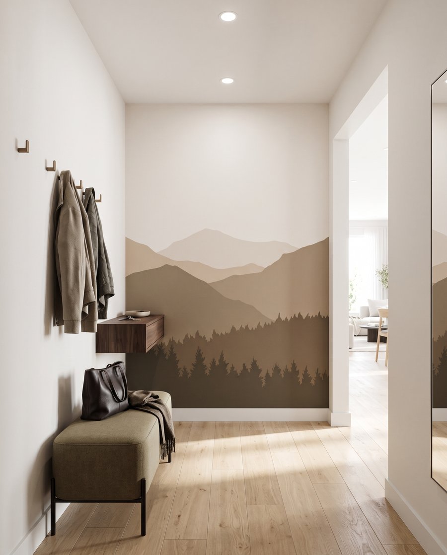 Siluete de munte — interior 4