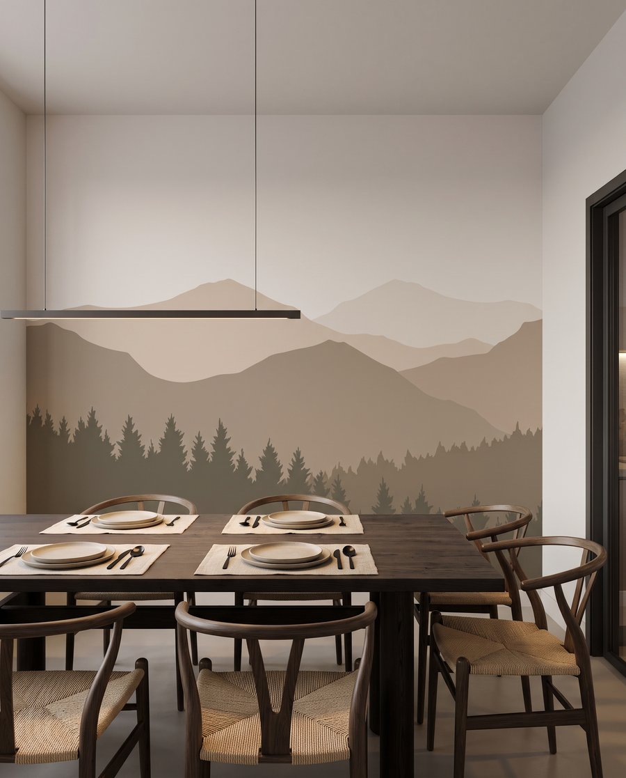 Siluete de munte — interior 6