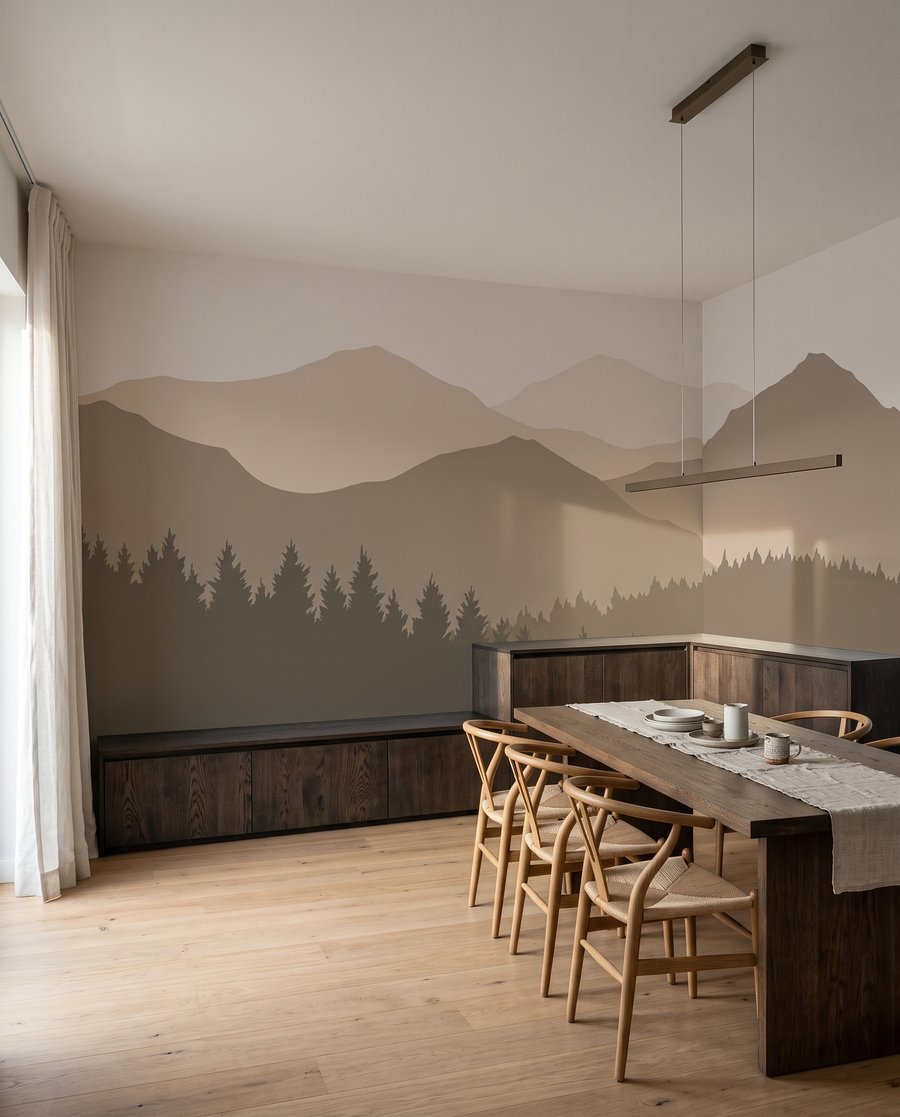 Siluete de munte — interior 7