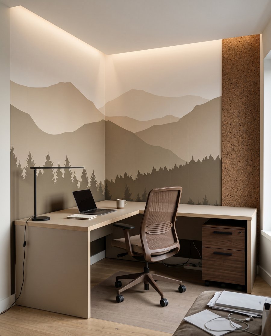 Siluete de munte — interior 8