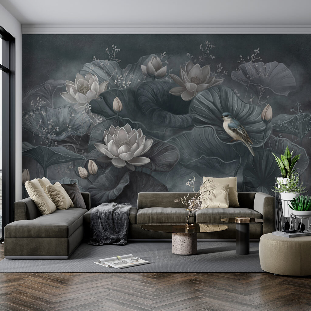Lotuși în nuanțe închise — interior 2