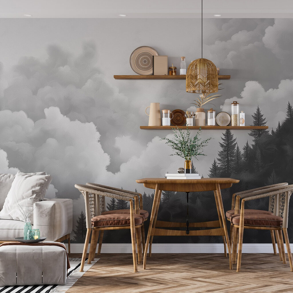 Pini sub nori înalți — interior 2