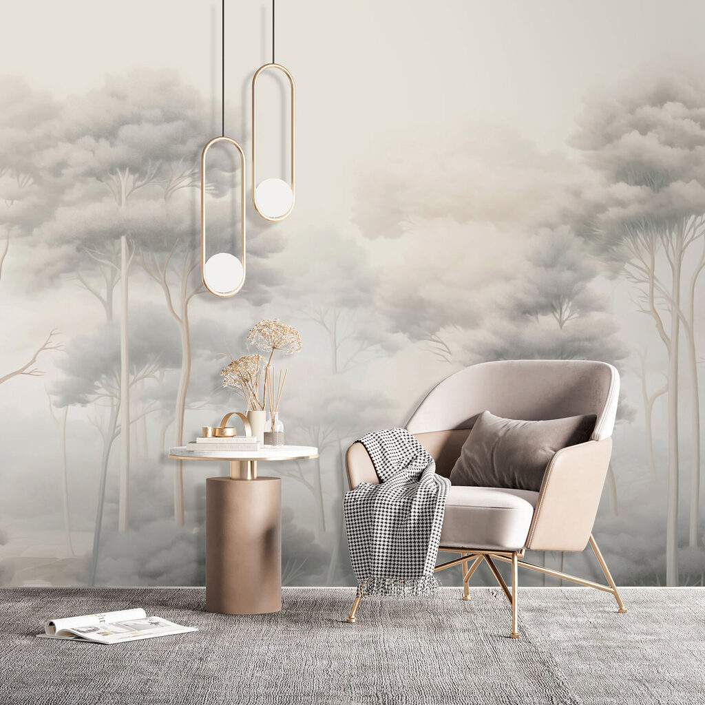Coroane subțiri în ceață — interior 1