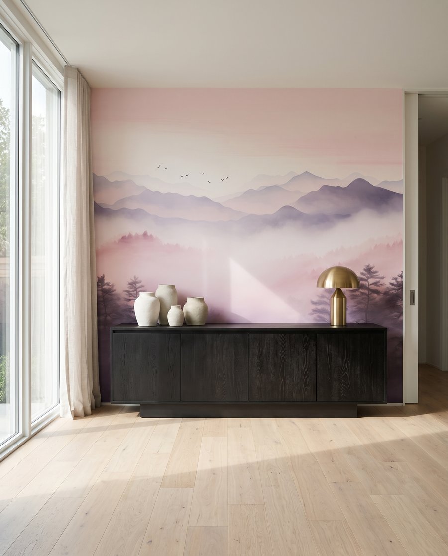 Vale în ceață roz — interior 7