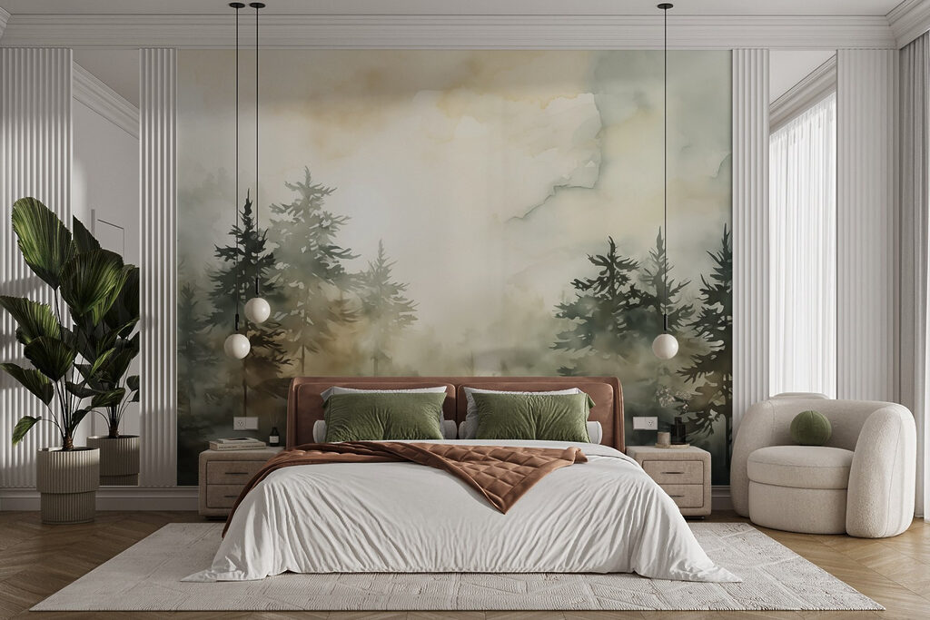 Lumină printre pini — interior 2