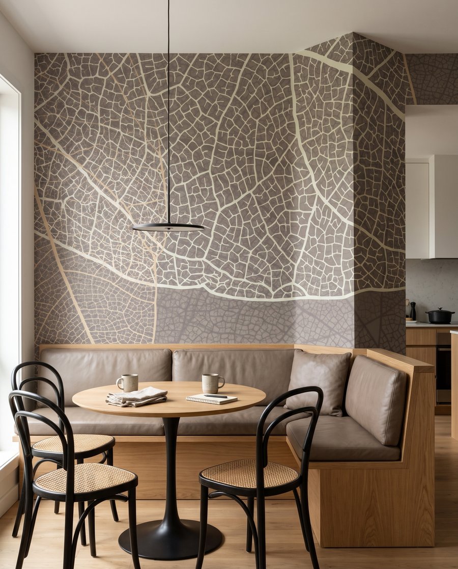Nervuri de frunze — interior 8