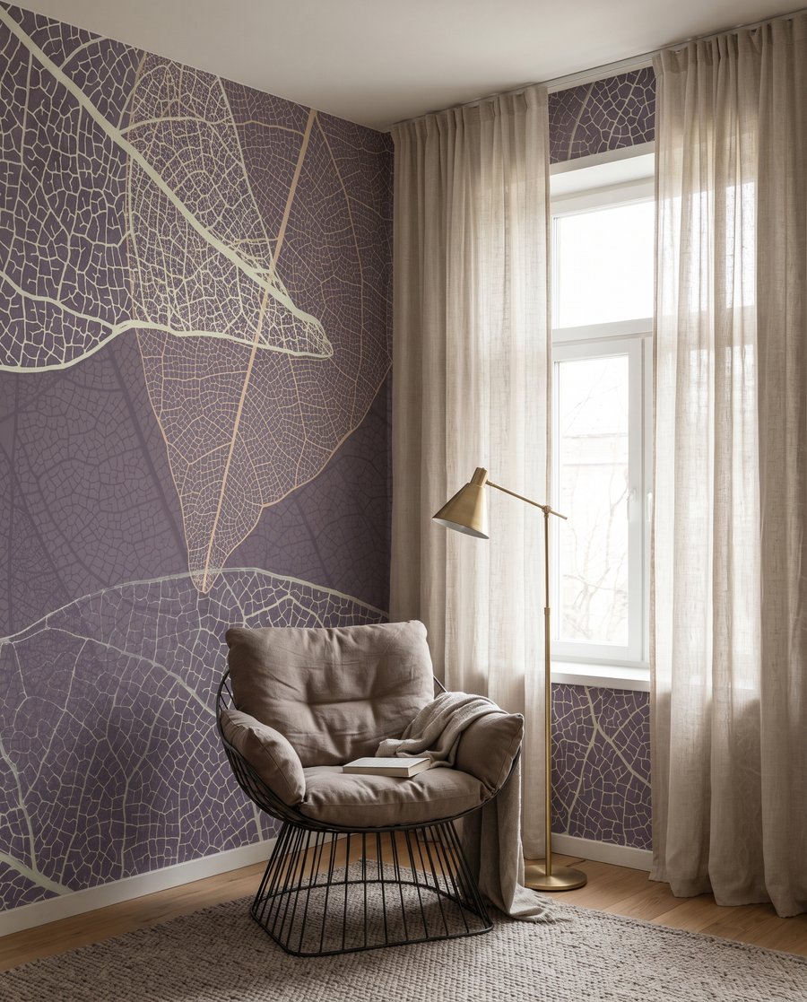 Nervuri de frunze — interior 3