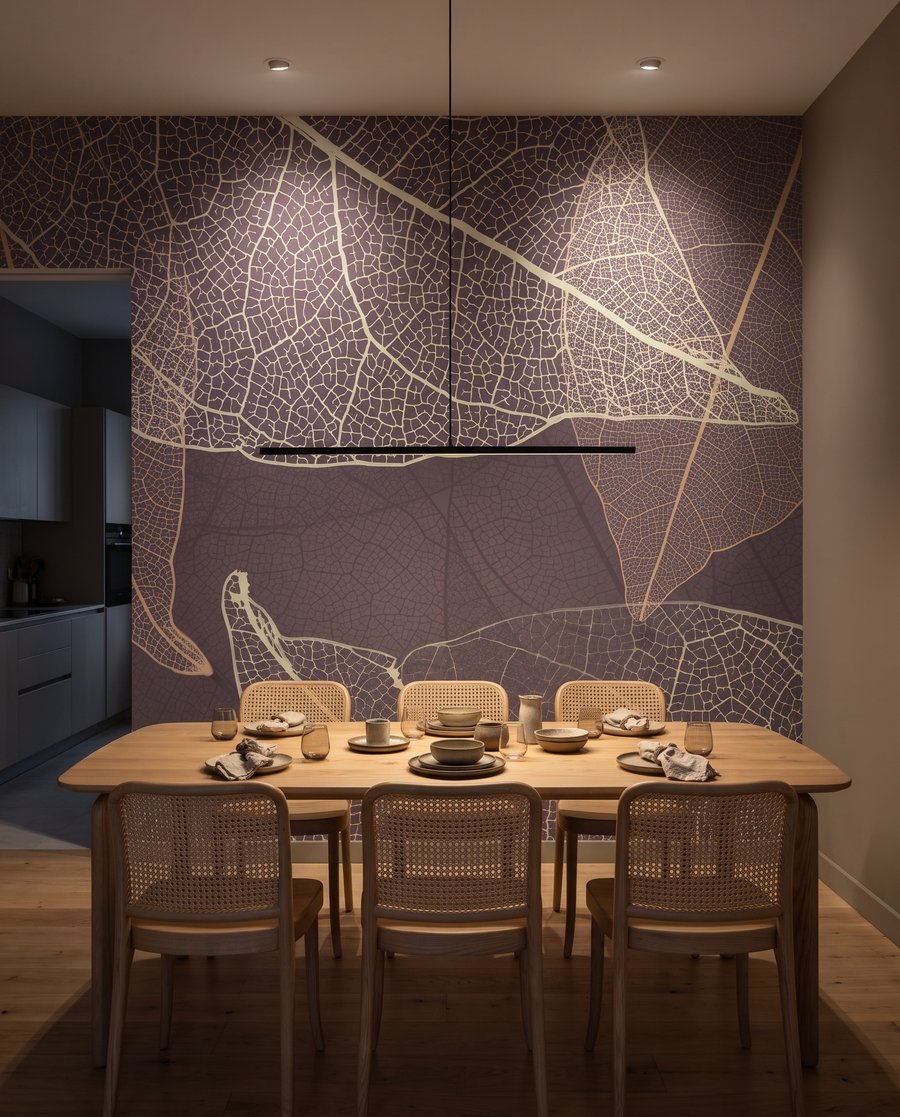 Nervuri de frunze — interior 8