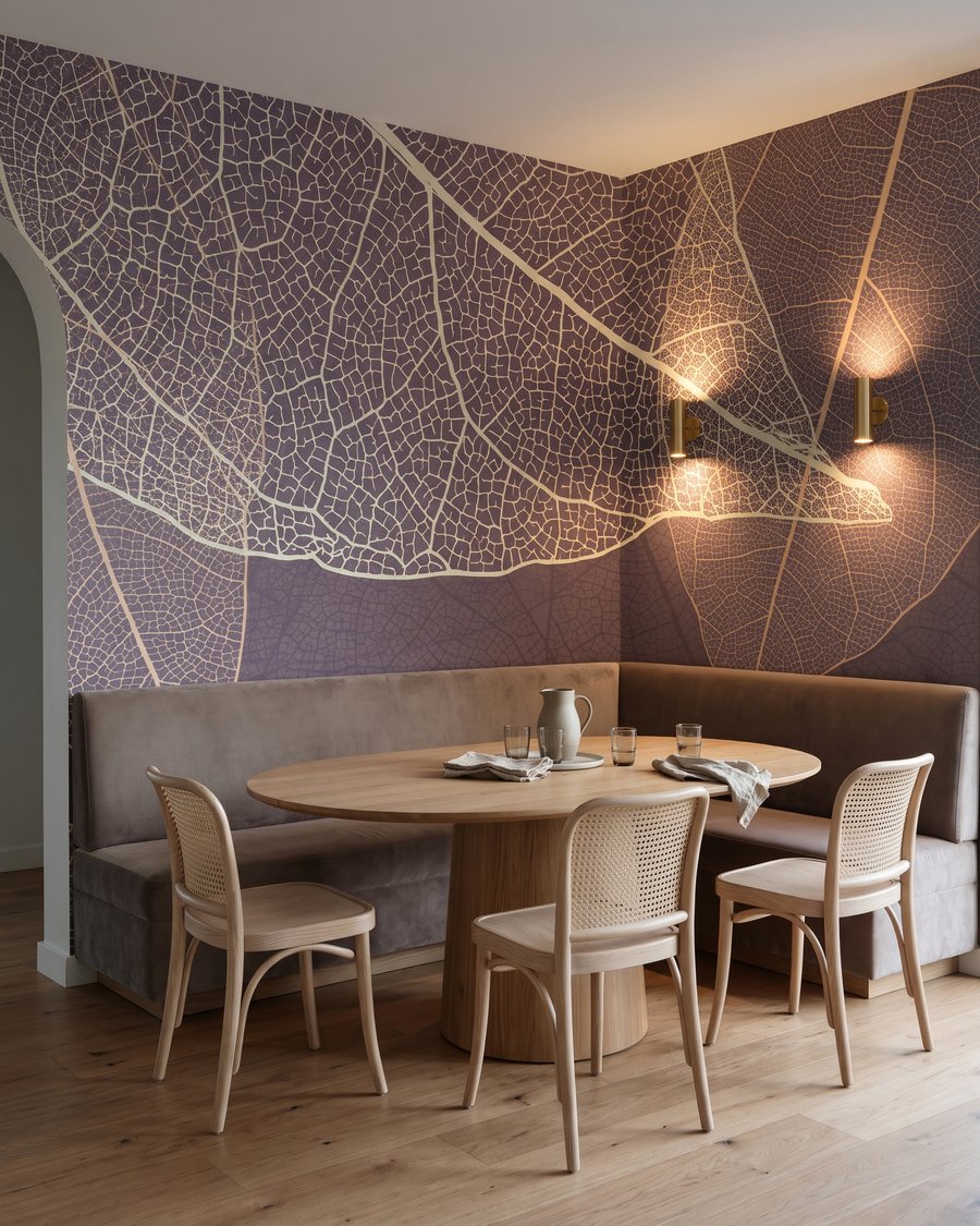 Nervuri de frunze — interior 9