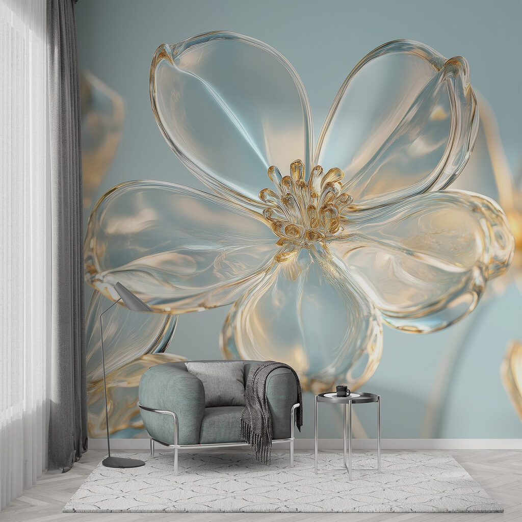 Petale translucide, margini aurii — interior 2