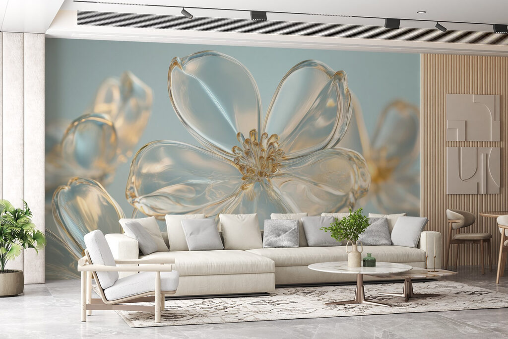 Petale translucide, margini aurii — interior 3